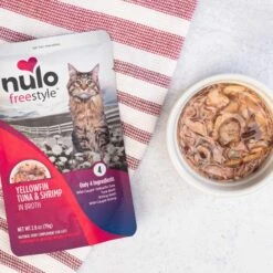 Nulo FreeStyle Yellowfin Tuna & Shrimp In Broth Cat Food Topper -Blue Buffalo Shop 209725 PT7. AC SS1800 V1666732826