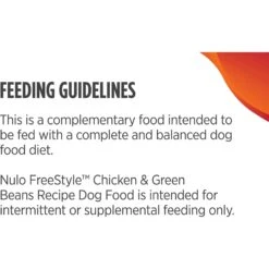 Nulo FreeStyle Chicken & Green Beans In Broth Dog Food Topper -Blue Buffalo Shop 209729 PT6. AC SS1800 V1666733305