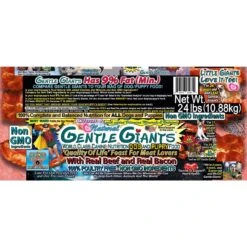 Gentle Giants Natural Non-GMO Dog & Puppy Beef & Bacon Dry Dog Food, 24-lb Bag -Blue Buffalo Shop 214551 PT4. AC SS1800 V1685727000