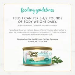 Fancy Feast Gourmet Naturals Ocean Whitefish Recipe Grain-Free Pate Canned Cat Food, 3-oz Can, Case Of 12 18 Fancy Feast Gourmet Naturals Ocean Whitefish Recipe Grain-Free Pate Canned Cat Food, 3-oz Can, Case Of 12 -Blue Buffalo Shop 214799 PT7. AC SS1800 V1677103538