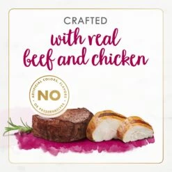 Fancy Feast Gourmet Naturals Natural White Meat Chicken & Beef Recipe In Gravy Canned Cat Food, 3-oz Can, Case Of 12 15 Fancy Feast Gourmet Naturals Natural White Meat Chicken & Beef Recipe In Gravy Canned Cat Food, 3-oz Can, Case Of 12 -Blue Buffalo Shop 214805 PT4. AC SS1800 V1677103477