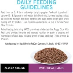 Puppy Chow Classic Ground Lamb Pate Wet Puppy Food, 5.5-oz Can, Case Of 24 19 Puppy Chow Classic Ground Lamb Pate Wet Puppy Food, 5.5-oz Can, Case Of 24 -Blue Buffalo Shop 215060 PT8. AC SS1800 V1577203097