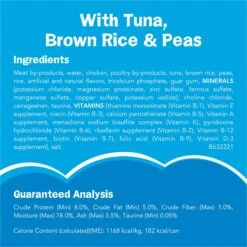 Friskies Ocean Favorites Tuna, Brown Rice & Peas Pate Wet Cat Food, 5.5-oz Can, Case Of 24 -Blue Buffalo Shop 215182 PT4. AC SS1800 V1700161596