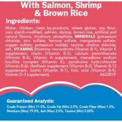 Friskies Ocean Favorites Meaty Bits Salmon, Shrimp & Brown Rice Wet Cat Food, 5.5-oz Can, Case Of 24 15 Friskies Ocean Favorites Meaty Bits Salmon, Shrimp & Brown Rice Wet Cat Food, 5.5-oz Can, Case Of 24 -Blue Buffalo Shop 215186 PT4. AC SS1800 V1700160474