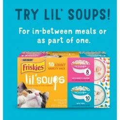 Friskies Lil' Grillers Seared Cuts With Chicken & Tuna In Gravy Variety Pack Wet Cat Food, 1.55-oz Pouch, Case Of 18 15 Friskies Lil' Grillers Seared Cuts With Chicken & Tuna In Gravy Variety Pack Wet Cat Food, 1.55-oz Pouch, Case Of 18 -Blue Buffalo Shop 215382 PT4. AC SS1800 V1700159921