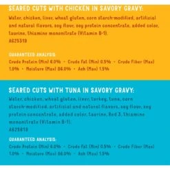 Friskies Lil' Grillers Seared Cuts With Chicken & Tuna In Gravy Variety Pack Wet Cat Food, 1.55-oz Pouch, Case Of 18 19 Friskies Lil' Grillers Seared Cuts With Chicken & Tuna In Gravy Variety Pack Wet Cat Food, 1.55-oz Pouch, Case Of 18 -Blue Buffalo Shop 215382 PT8. AC SS1800 V1578665578