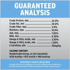 Annamaet Original Small Breed Formula Dry Dog Food -Blue Buffalo Shop 215911 PT7. AC SS1800 V1613099813