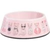 Frisco Pink Cute Cats Melamine Bowl -Blue Buffalo Shop 216043 MAIN. AC SS1800 V1591020677