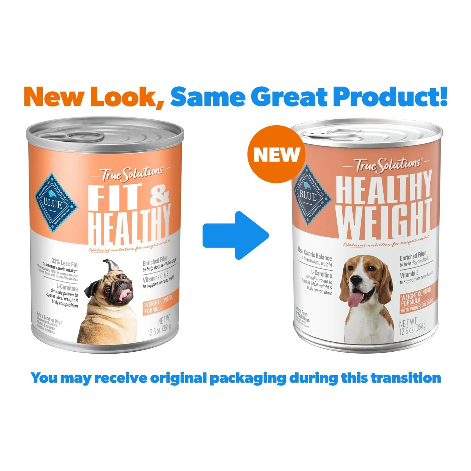 Blue Buffalo True Solutions Healthy Weight Natural Weight Control Chicken Adult Wet Dog Food 4 Blue Buffalo True Solutions Healthy Weight Natural Weight Control Chicken Adult Wet Dog Food - Image 2