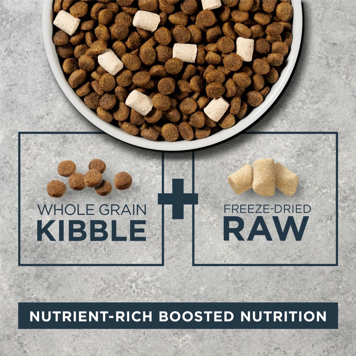 Instinct Raw Boost Puppy Whole Grain Real Chicken & Brown Rice Recipe Freeze-Dried Raw Coated Dry Dog Food 5 Instinct Raw Boost Puppy Whole Grain Real Chicken & Brown Rice Recipe Freeze-Dried Raw Coated Dry Dog Food - Image 3