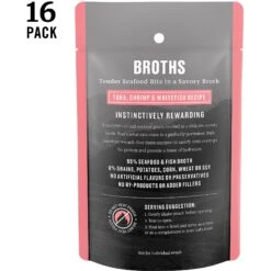 American Journey Landmark Broths Tuna, Shrimp & Whitefish Recipe Wet Cat Food Complement Pouches, 1.4 Oz Case Of 16 -Blue Buffalo Shop 219436 PT1. AC SS1800 V1611356813