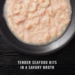 American Journey Landmark Broths Tuna, Shrimp & Whitefish Recipe Wet Cat Food Complement Pouches, 1.4 Oz Case Of 16 -Blue Buffalo Shop 219436 PT2. AC SS1800 V1608232646