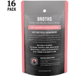 American Journey Landmark Broths Tuna, Anchovies & Whitefish Recipe Wet Cat Food Complement Pouches, 1.4 Oz Case Of 16 -Blue Buffalo Shop 219488 PT1. AC SS1800 V1611354125