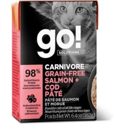 Go! Solutions Carnivore Grain-Free Salmon + Cod Pate Cat Food