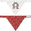 Disney Mickey Mouse & Minnie Mouse "Sweet As Can Be" Reversible Dog & Cat Bandana -Blue Buffalo Shop 220293 MAIN. AC SS1800 V1637725952