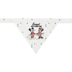 Disney Mickey Mouse & Minnie Mouse "Sweet As Can Be" Reversible Dog & Cat Bandana -Blue Buffalo Shop 220293 PT2. AC SS1800 V1637681865