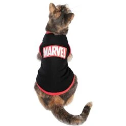Marvel Logo Dog & Cat T-Shirt, Black 14 Marvel Logo Dog & Cat T-Shirt, Black -Blue Buffalo Shop 220338 PT4. AC SS1800 V1624606369