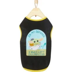 STAR WARS THE MANDALORIAN GROGU "Left Unsupervised" Dog & Cat T-Shirt -Blue Buffalo Shop 220345 PT4. AC SS1800 V1646175951