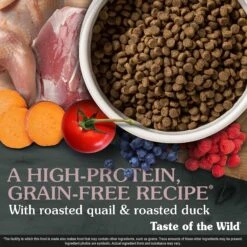 Taste Of The Wild Lowland Creek Premium Real Meat Recipe With Roasted Quail & Duck Grain-Free Dry Cat Food -Blue Buffalo Shop 220503 PT3. AC SS1800 V1641263231