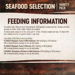 Wellness CORE Signature Selects Seafood Selection Variety Pack Canned Cat Food, 2.8-oz, Case Of 8 15 Wellness CORE Signature Selects Seafood Selection Variety Pack Canned Cat Food, 2.8-oz, Case Of 8 -Blue Buffalo Shop 221397 PT5. AC SS1800 V1678387568