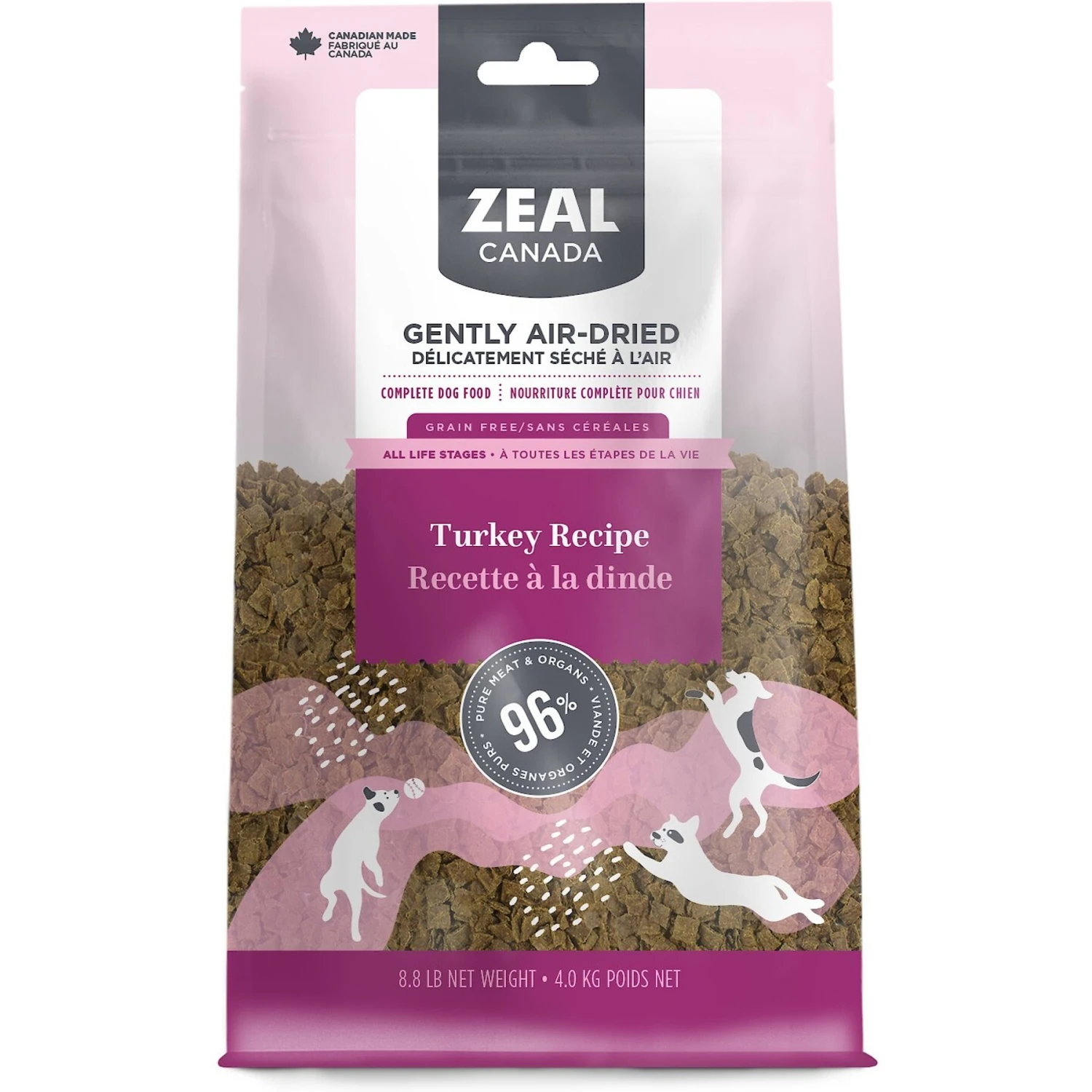 Zeal Canada Gently Turkey Recipe Grain-Free Air-Dried Dog Food 3 Zeal Canada Gently Turkey Recipe Grain-Free Air-Dried Dog Food