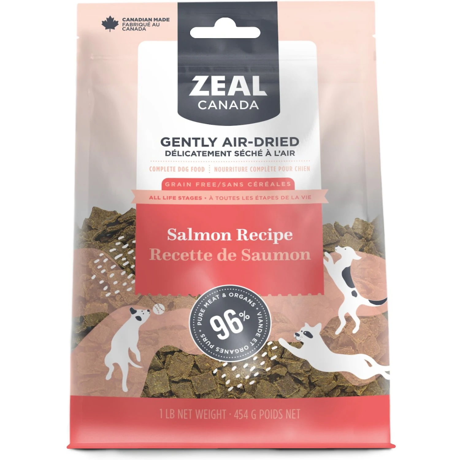 Zeal Canada Gently Salmon Recipe Grain-Free Air-Dried Dog Food 3 Zeal Canada Gently Salmon Recipe Grain-Free Air-Dried Dog Food