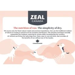 Zeal Canada Gently Salmon Recipe Grain-Free Air-Dried Dog Food 11 Zeal Canada Gently Salmon Recipe Grain-Free Air-Dried Dog Food -Blue Buffalo Shop 221798 PT3. AC SS1800 V1584459533