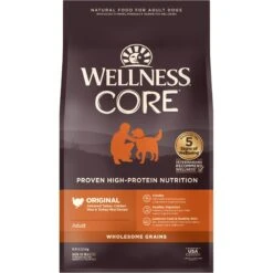 Wellness CORE Wholesome Grains Original Recipe High Protein Dry Dog Food