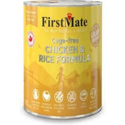 Firstmate Chicken & Rice Formula Cage-Free Canned Dog Food, 12.2-oz Can, Case Of 12