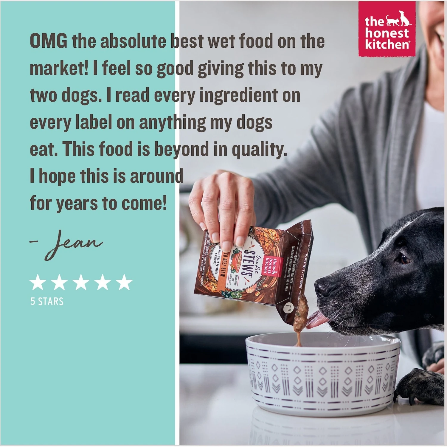 The Honest Kitchen One Pot Stew Simmered Salmon & Chicken Stew Wet Dog Food, 10.5-oz, Case Of 6 9 The Honest Kitchen One Pot Stew Simmered Salmon & Chicken Stew Wet Dog Food, 10.5-oz, Case Of 6 - Image 7