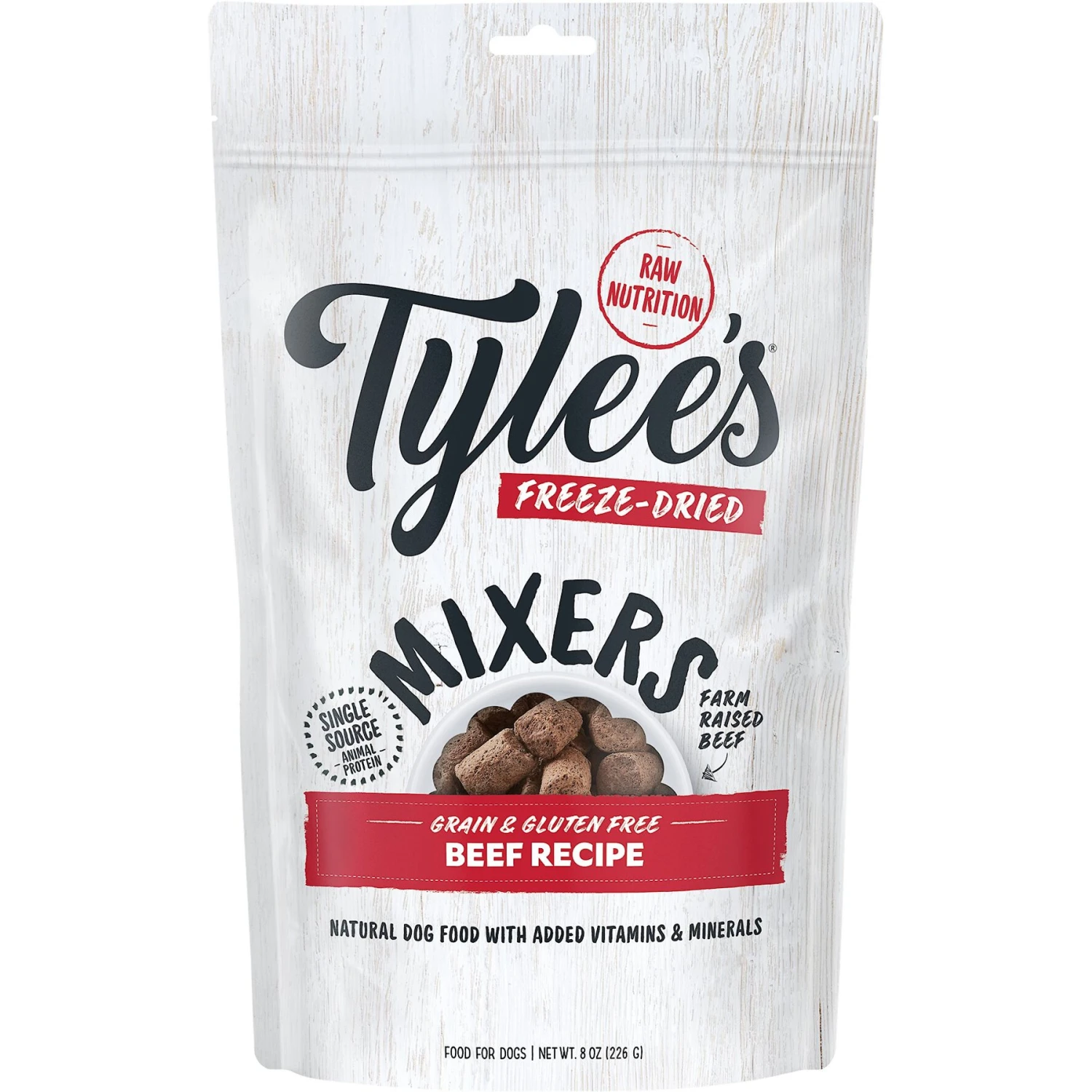 Tylee's Freeze-Dried Mixers For Dogs, Beef Recipe 3 Tylee's Freeze-Dried Mixers For Dogs, Beef Recipe