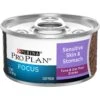 Purina Pro Plan Focus Sensitive Skin & Stomach Tuna & Oat Meal Entree Canned Cat Food, 3-oz Can, Case Of 24 2 Purina Pro Plan Focus Sensitive Skin & Stomach Tuna & Oat Meal Entree Canned Cat Food, 3-oz Can, Case Of 24 -Blue Buffalo Shop 223356 MAIN. AC SS1800 V1583244489