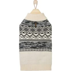 Frisco Black & Cream Turtleneck Sweater 12 Frisco Black & Cream Turtleneck Sweater -Blue Buffalo Shop 223850 PT3. AC SS1800 V1599053779