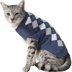 Frisco Argyle Dog & Cat Sweater -Blue Buffalo Shop 223858 PT2. AC SS1800 V1599748854