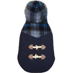 Frisco Plaid Hooded Insulated Dog & Cat Peacoat 13 Frisco Plaid Hooded Insulated Dog & Cat Peacoat -Blue Buffalo Shop 223874 PT5. AC SS1800 V1599160901