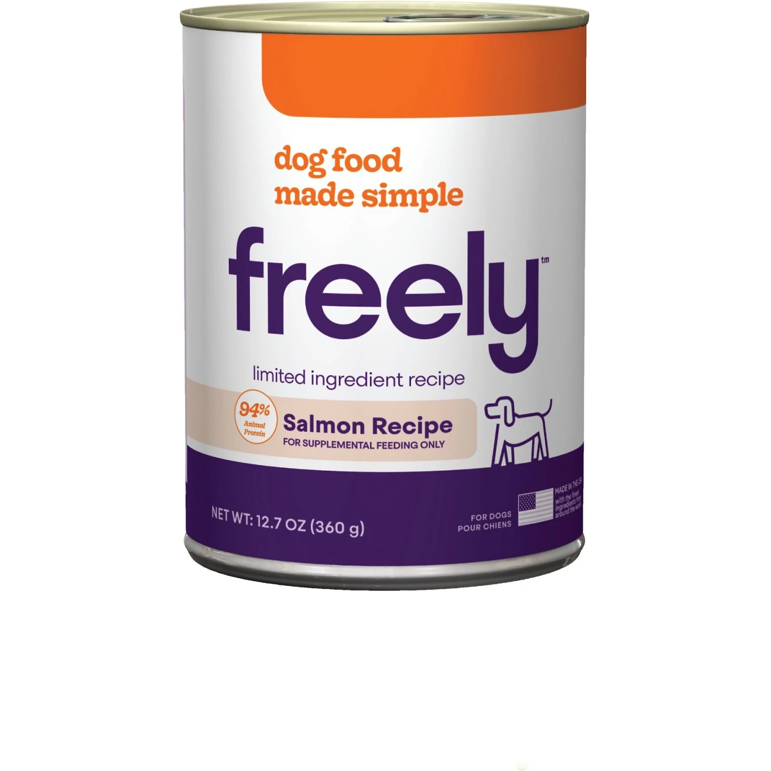 Freely Salmon Recipe Limited Ingredient Grain-Free Wet Supplement Dog Food Topper 3 Freely Salmon Recipe Limited Ingredient Grain-Free Wet Supplement Dog Food Topper