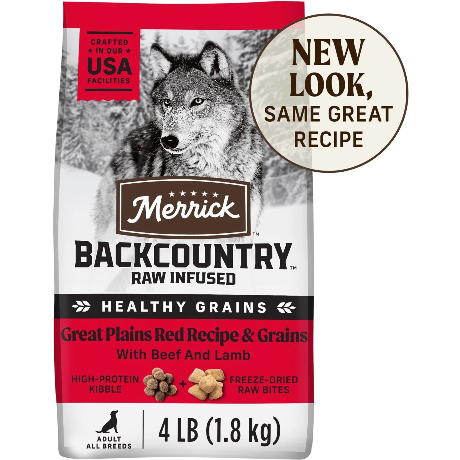 Merrick Backcountry Raw Infused Dry Dog Food Great Plains Red Recipe With Healthy Grains 3 Merrick Backcountry Raw Infused Dry Dog Food Great Plains Red Recipe With Healthy Grains