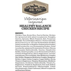 Dr. Pol Healthy Balance Chicken Recipe Dry Dog Food -Blue Buffalo Shop 232528 PT5. AC SS1800 V1588102836