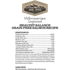 Dr. Pol Healthy Balance Salmon Recipe Grain-Free Dry Dog Food -Blue Buffalo Shop 232536 PT4. AC SS1800 V1588102628