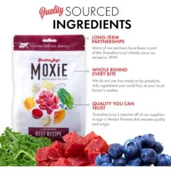 Grandma Lucy's Moxie Beef Recipe Freeze-Dried Dog Food -Blue Buffalo Shop 234280 PT3. AC SS1800 V1676646756