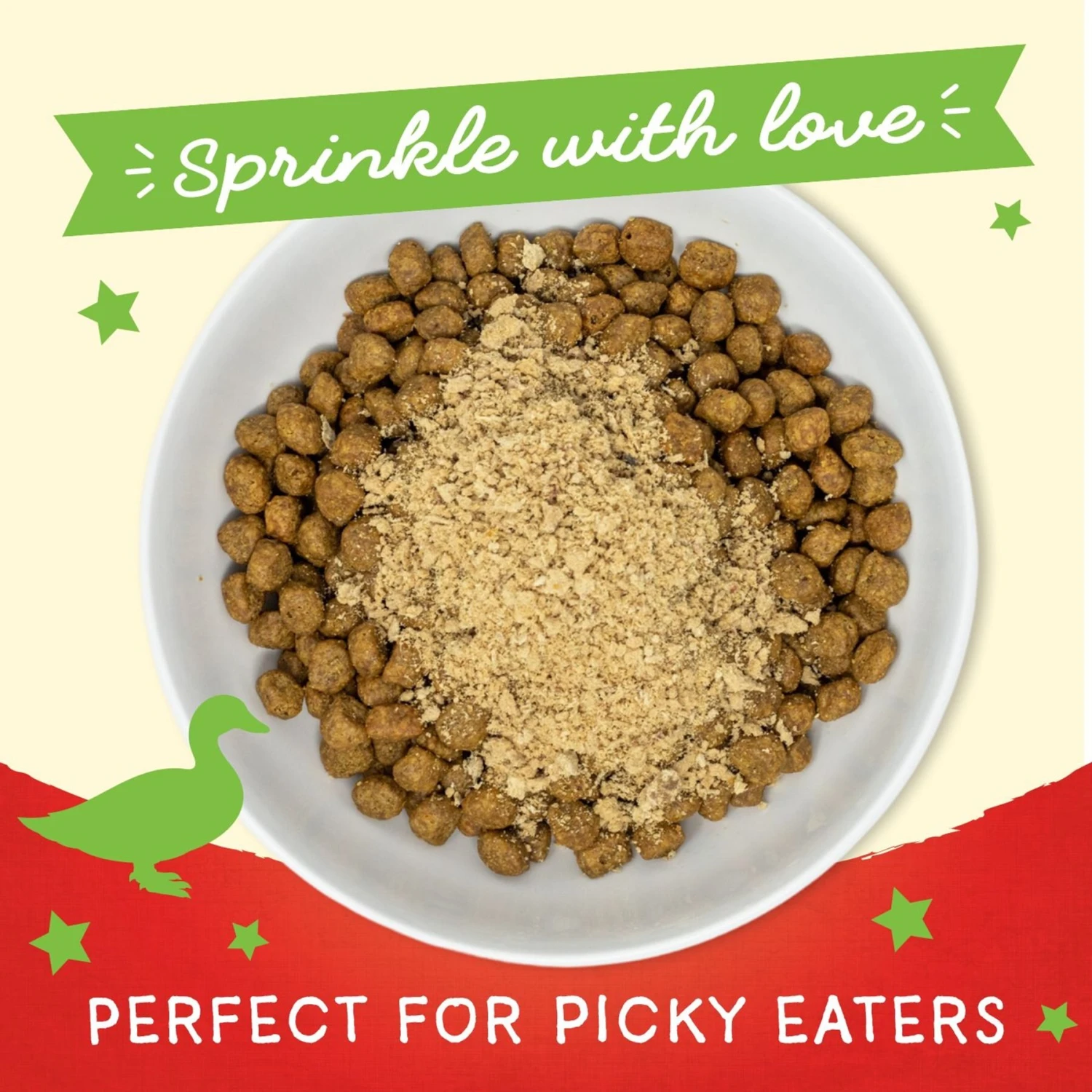 Stella & Chewy's Marie's Magical Dinner Dust Duck Duck, Goose Recipe Freeze-Dried Raw Dog Food Topper, 7-oz Bag 4 Stella & Chewy's Marie's Magical Dinner Dust Duck Duck, Goose Recipe Freeze-Dried Raw Dog Food Topper, 7-oz Bag - Image 2