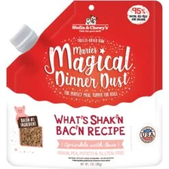 Stella & Chewy's Marie's Magical Dinner Dust What's Shak'n Bac'n Recipe Freeze-Dried Raw Dog Food Topper, 7-oz Bag