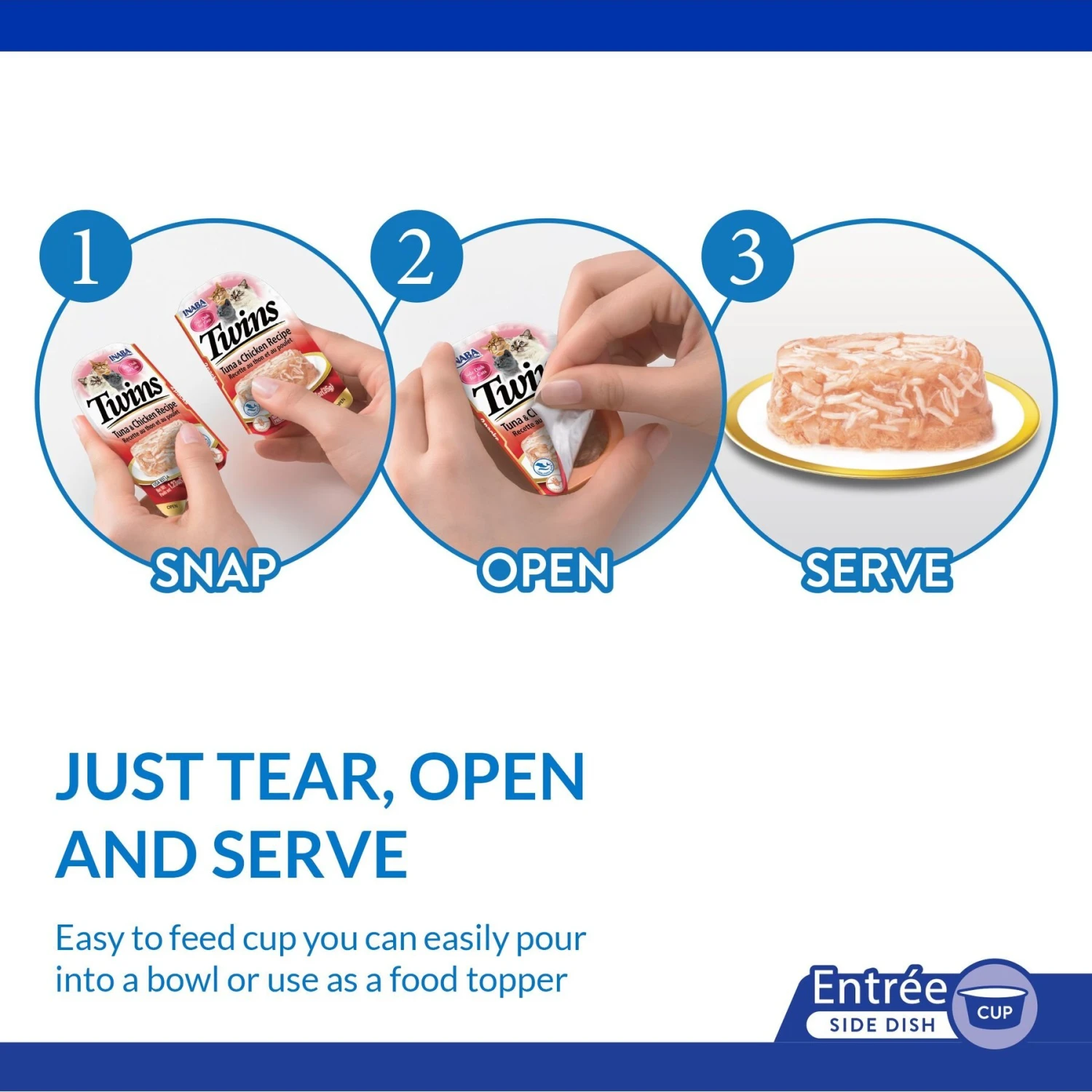 Inaba Twins Chicken With Cheese Recipe Grain-Free Cat Food Topper, 1.23-oz, Pack Of 2 9 Inaba Twins Chicken With Cheese Recipe Grain-Free Cat Food Topper, 1.23-oz, Pack Of 2 - Image 7