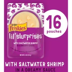 Friskies Lil Slurprises With Saltwater Shrimp In Dreamy Sauce Wet Cat Food Topper -Blue Buffalo Shop 237924 PT1. AC SS1800 V1695836037