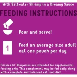 Friskies Lil Slurprises With Saltwater Shrimp In Dreamy Sauce Wet Cat Food Topper -Blue Buffalo Shop 237924 PT6. AC SS1800 V1695835986