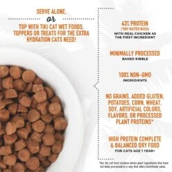 Tiki Cat Born Carnivore Chicken & Egg Grain-Free Dry Cat Food -Blue Buffalo Shop 239939 PT2. AC SS1800 V1702938135