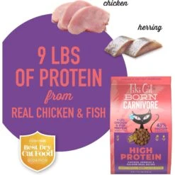 Tiki Cat Born Carnivore Chicken & Herring Grain-Free Dry Cat Food -Blue Buffalo Shop 239945 PT3. AC SS1800 V1702938367