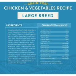 True Acre Foods Large Breed Chicken & Vegetables Recipes Grain-Free Dry Dog Food -Blue Buffalo Shop 247981 PT6. AC SS1800 V1610753489