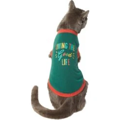 Frisco Living The Good Life Dog & Cat T-Shirt -Blue Buffalo Shop 248973 PT2. AC SS1800 V1644959792
