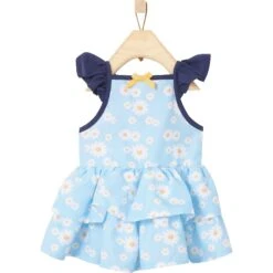 Frisco Blue Daisies Dog & Cat Dress -Blue Buffalo Shop 249045 PT3. AC SS1800 V1644447096